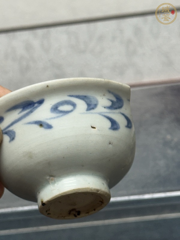 古玩陶瓷元青花盞標(biāo)本真品鑒賞圖