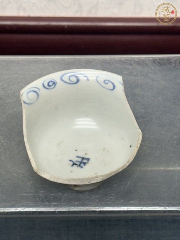 古玩陶瓷元青花盞標(biāo)本真品鑒賞圖