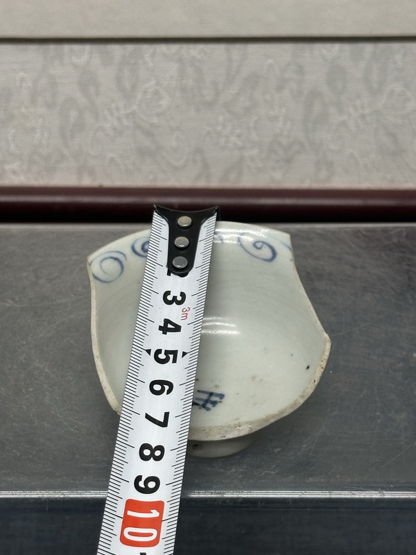 古玩陶瓷元青花盞標(biāo)本 標(biāo)標(biāo)準(zhǔn)準(zhǔn)元青花 全品6位數(shù)拍賣，當(dāng)前價(jià)格1360元