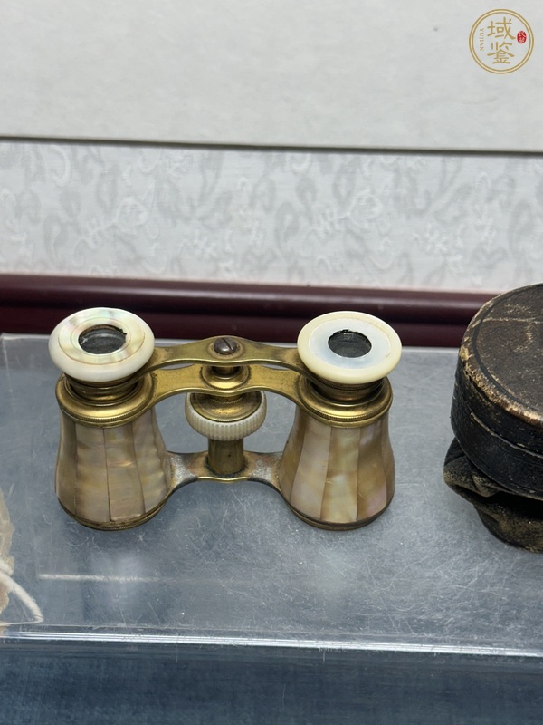古玩陶瓷螺鈿歌劇鏡真品鑒賞圖