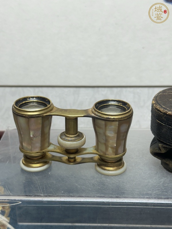古玩陶瓷螺鈿歌劇鏡真品鑒賞圖