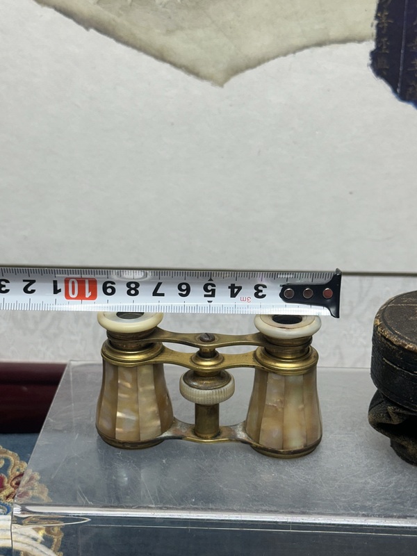 古玩陶瓷民國精品螺鈿歌劇鏡拍賣，當前價格1360元