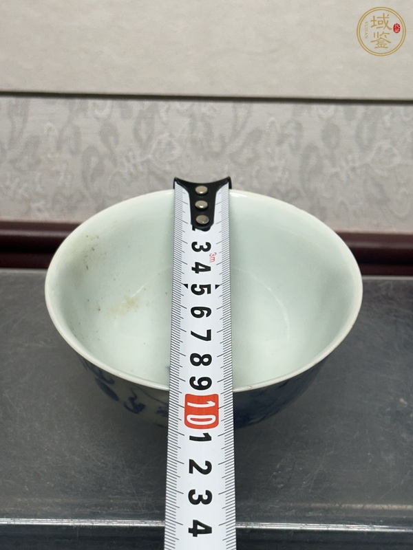古玩陶瓷龍紋青花碗真品鑒賞圖