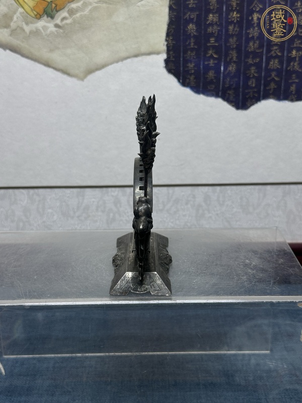 古玩陶瓷民國銀質(zhì)果叉真品鑒賞圖