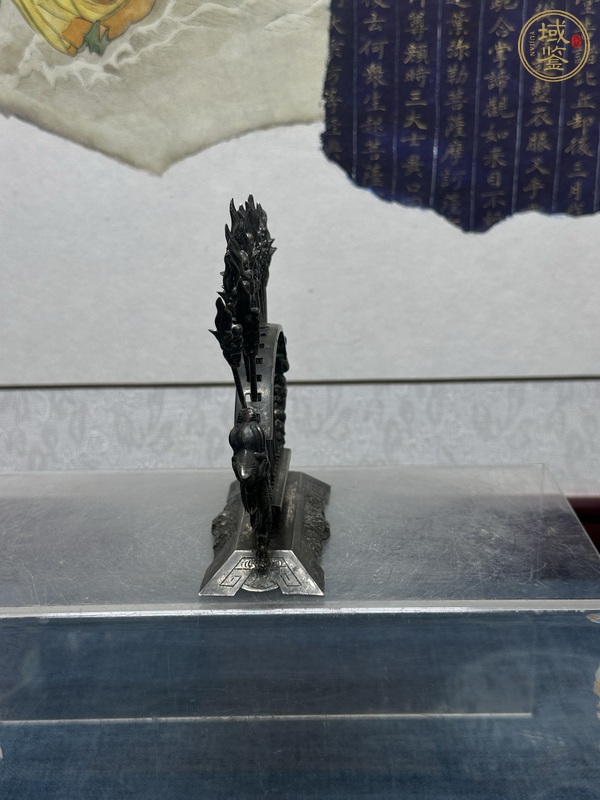 古玩陶瓷民國銀質(zhì)果叉真品鑒賞圖