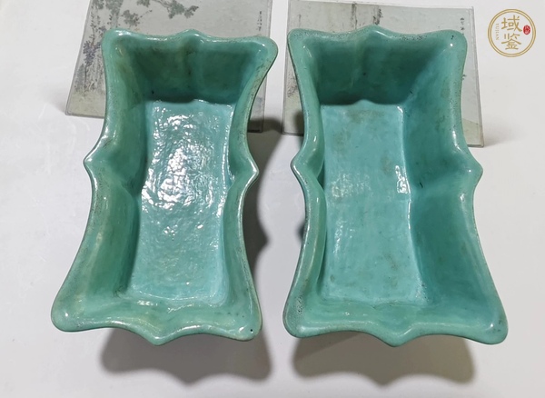 古玩陶瓷水仙盆真品鑒賞圖