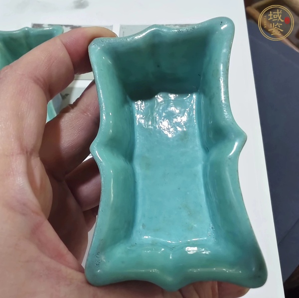 古玩水仙盆真品鑒賞圖