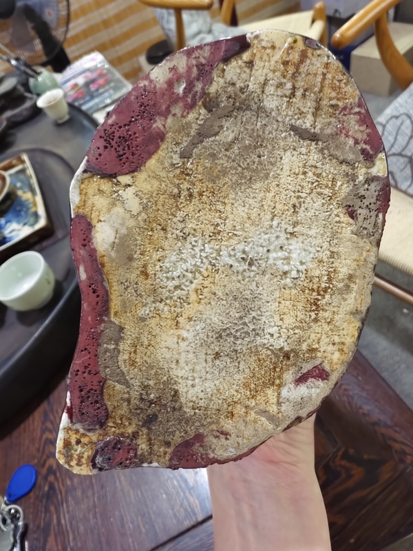 古玩陶瓷窯變紅釉呂洞賓塑像拍賣，當前價格16888元