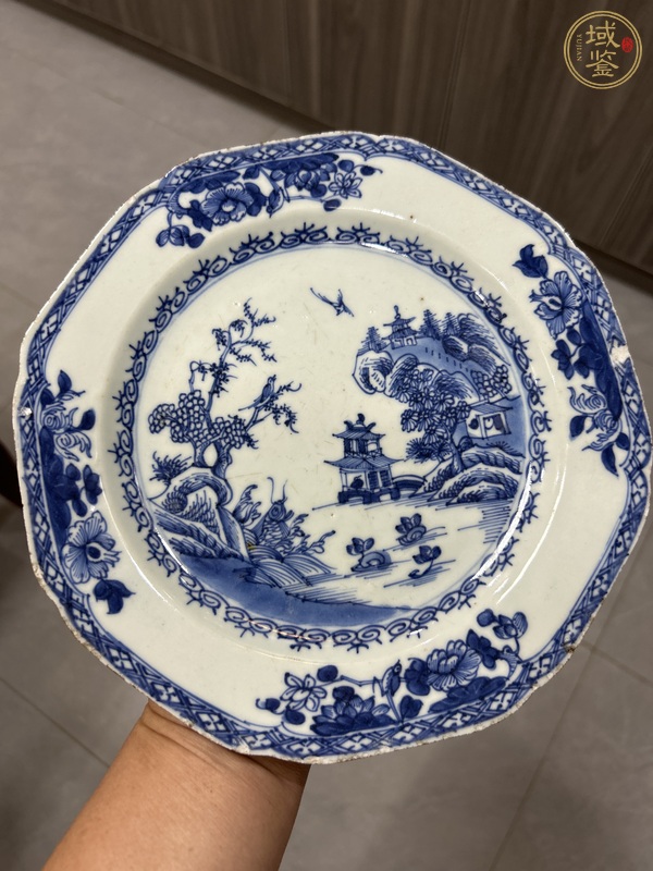 古玩陶瓷粉彩盤真品鑒賞圖