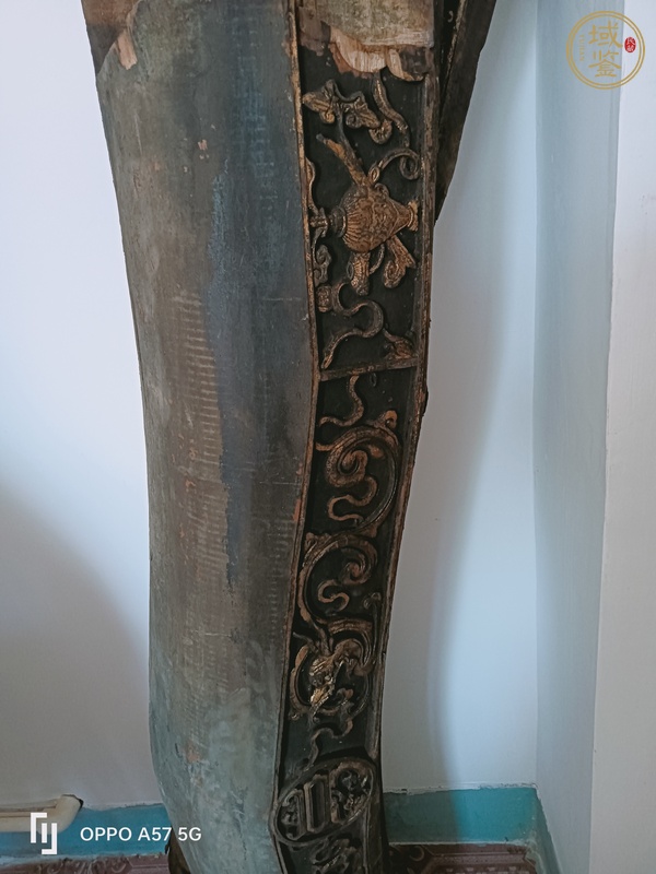 古玩木雕彎大梁真品鑒賞圖