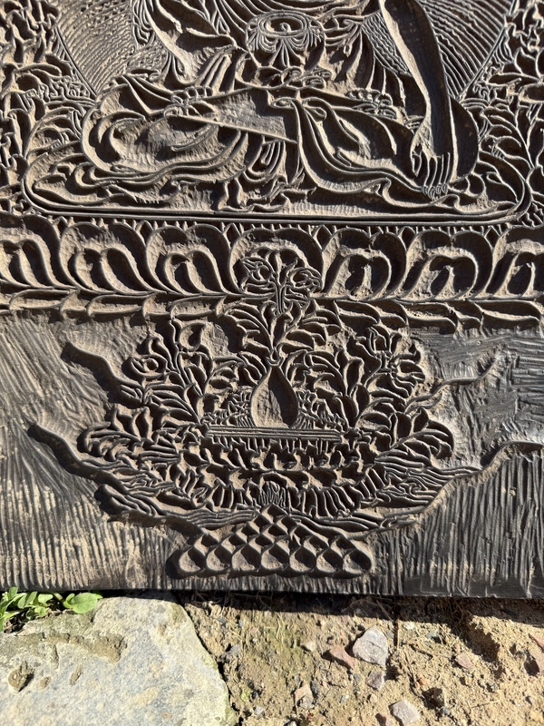 古玩雜項(xiàng)木雕佛印板拍賣,當(dāng)前價(jià)格8000元