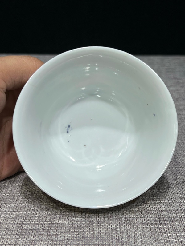 古玩陶瓷晚清民國·暗八仙博古圖粉彩杯拍賣，當前價格800元