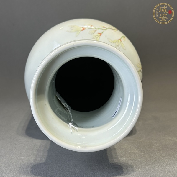 古玩陶瓷粉彩棒槌瓶真品鑒賞圖