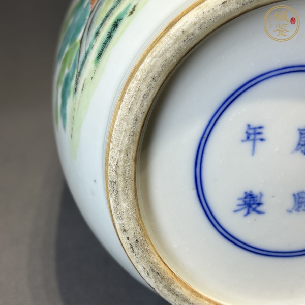 古玩陶瓷粉彩棒槌瓶真品鑒賞圖