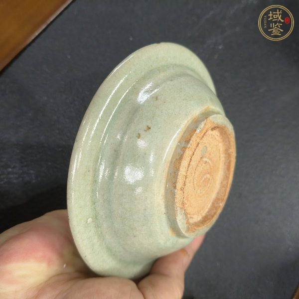 古玩陶瓷龍泉青瓷雙魚洗真品鑒賞圖