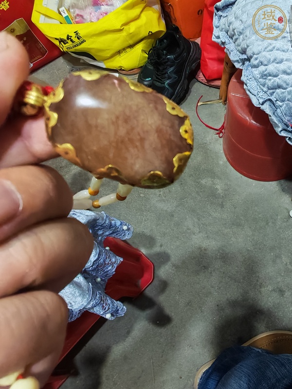 古玩玉器籽料墜真品鑒賞圖
