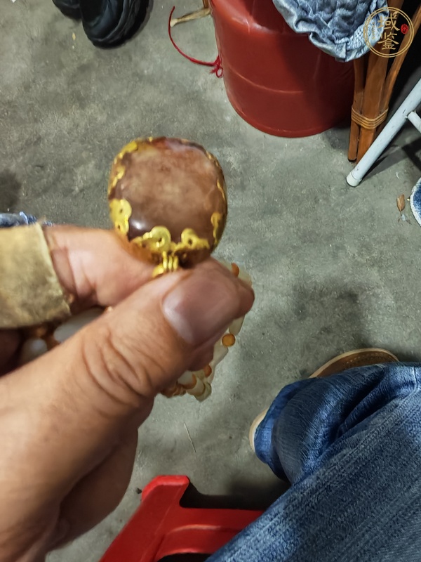 古玩玉器籽料墜真品鑒賞圖