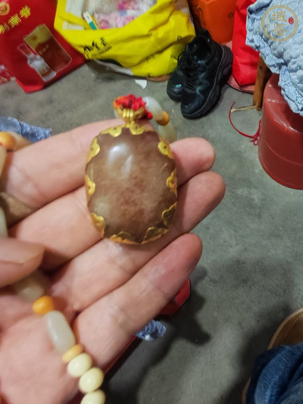 古玩玉器籽料墜真品鑒賞圖