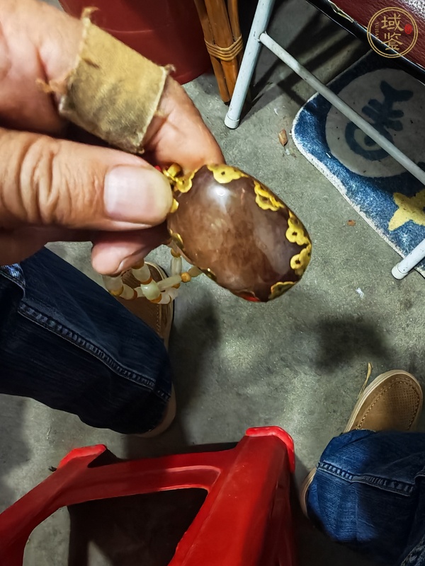 古玩玉器籽料墜真品鑒賞圖