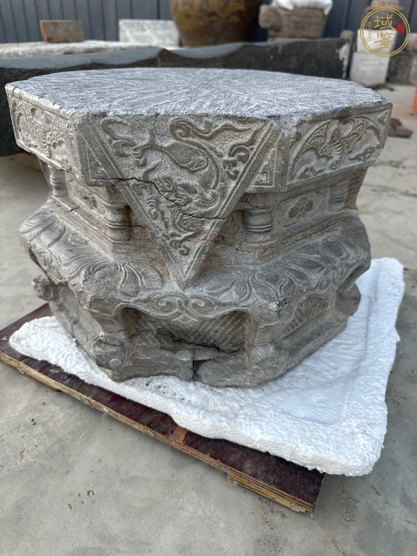 古玩雜項石墩真品鑒賞圖