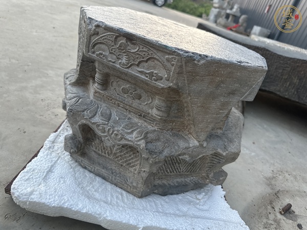 古玩雜項石墩真品鑒賞圖