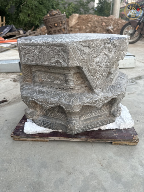 古玩雜項石墩真品鑒賞圖