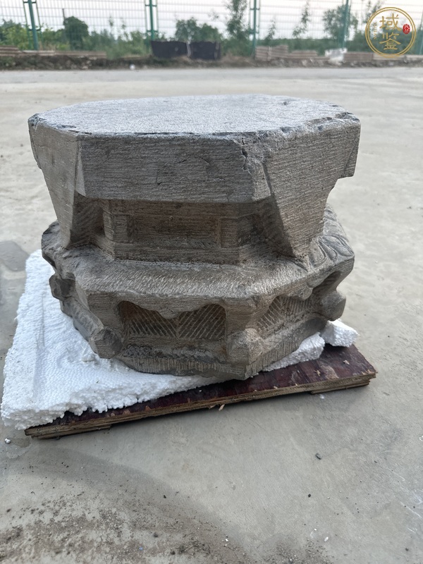 古玩雜項石墩真品鑒賞圖