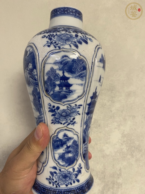 古玩陶瓷青花瓶真品鑒賞圖