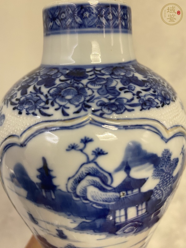 古玩陶瓷青花瓶真品鑒賞圖
