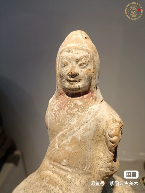 古玩陶瓷人騎真品鑒賞圖