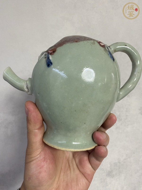 古玩陶瓷倒流壺標本真品鑒賞圖