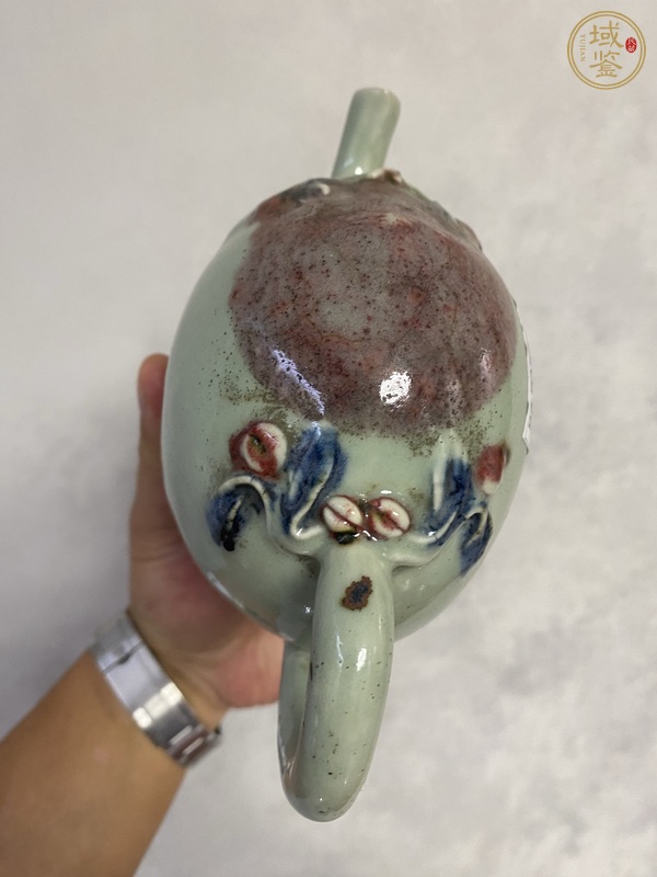 古玩陶瓷倒流壺標本真品鑒賞圖