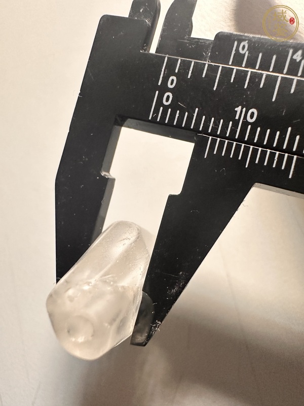 古玩玉器天然水晶珠真品鑒賞圖