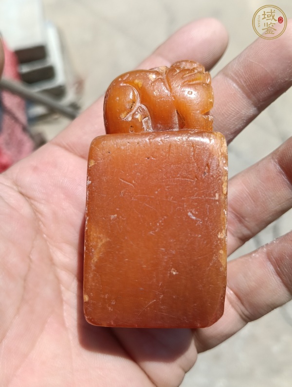 古玩雜項閑章:投筆從戎真品鑒賞圖