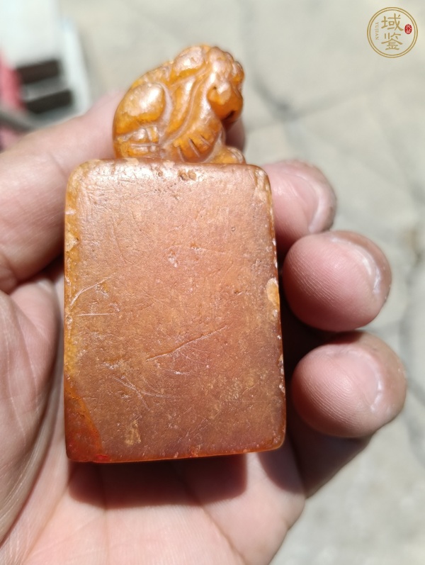 古玩雜項閑章：投筆從戎真品鑒賞圖