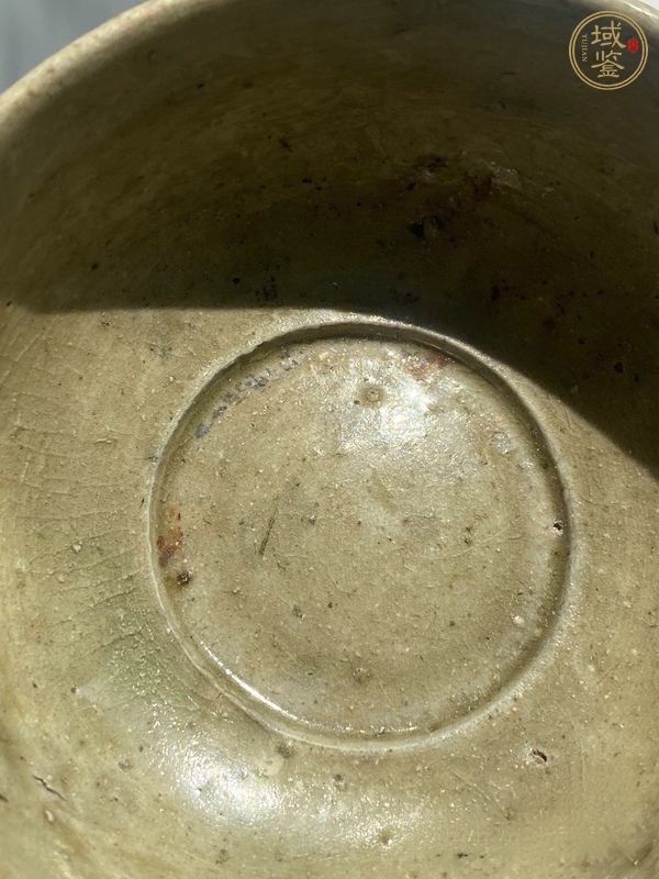 古玩陶瓷越窯青瓷茶碗真品鑒賞圖