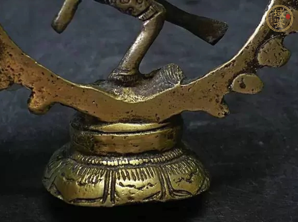 古玩銅器銅濕婆像真品鑒賞圖