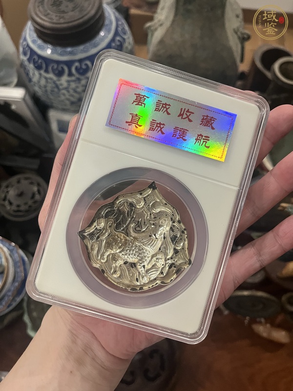 古玩雜項小銀花片真品鑒賞圖