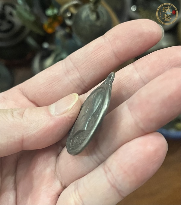 古玩雜項(xiàng)偉人吊牌真品鑒賞圖