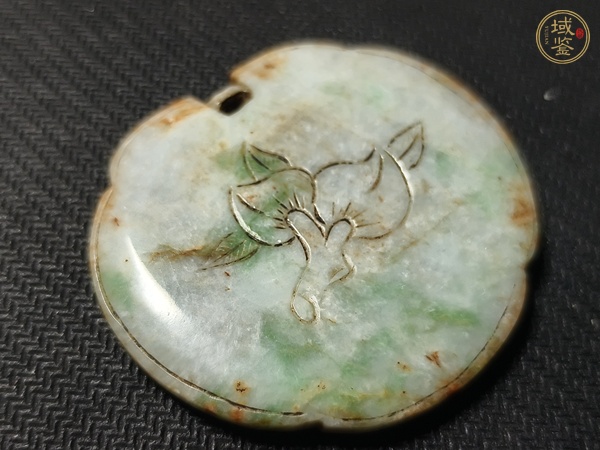古玩玉器帶工鎖佩真品鑒賞圖