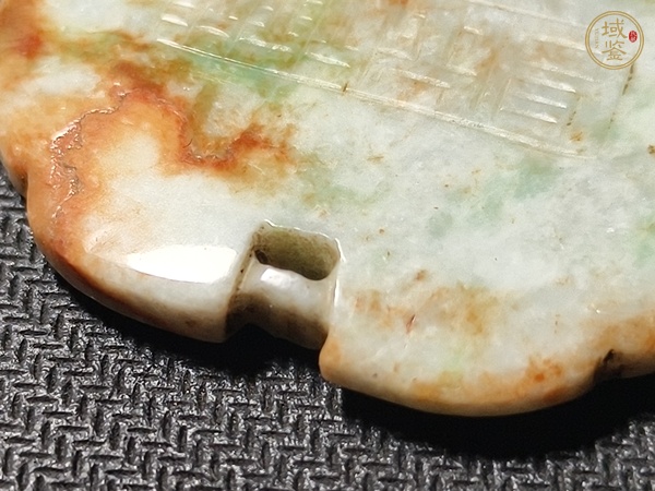 古玩玉器帶工鎖佩真品鑒賞圖