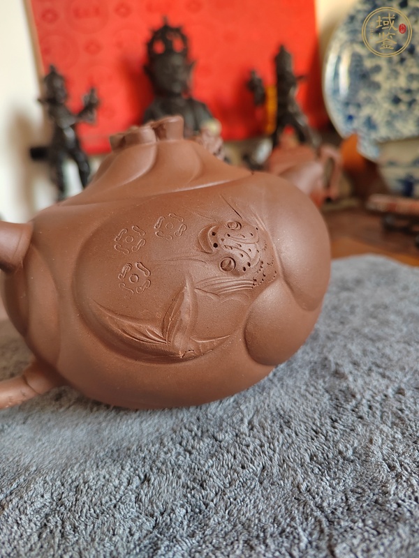 古玩雜項紫砂壺真品鑒賞圖