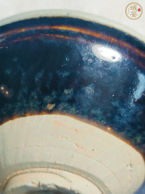 古玩陶瓷白覆輪茶盞真品鑒賞圖