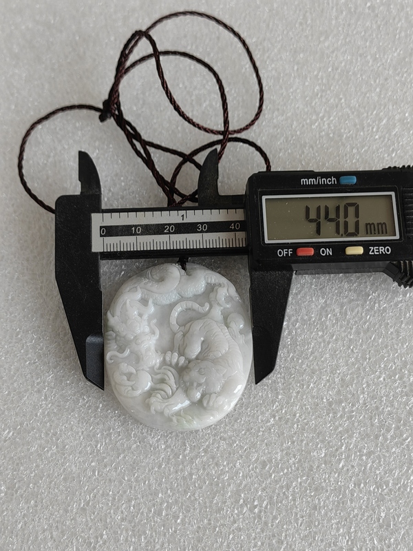 古玩玉器翡翠雕“風云際會”牌拍賣，當前價格298元