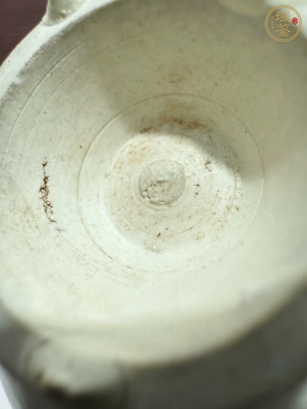 古玩陶瓷霍州窯白釉高足杯真品鑒賞圖