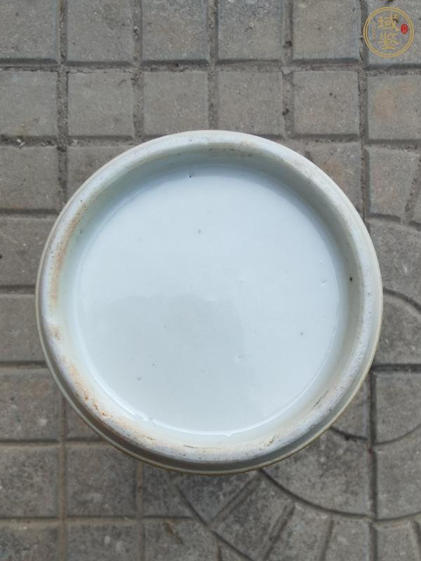 古玩陶瓷清代乾隆花鳥紋粉彩束腰花觚真品鑒賞圖