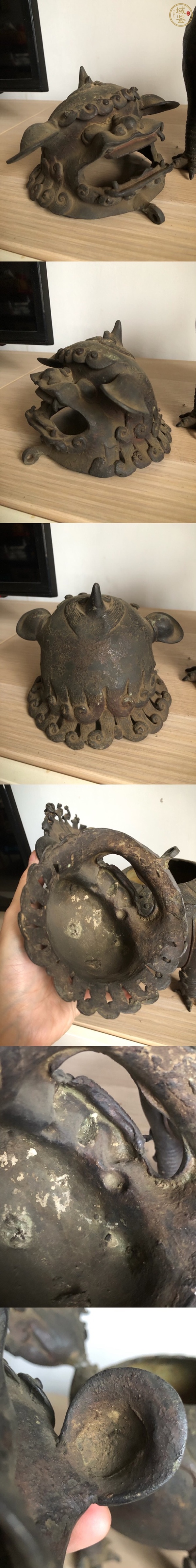 古玩銅器熏爐真品鑒賞圖