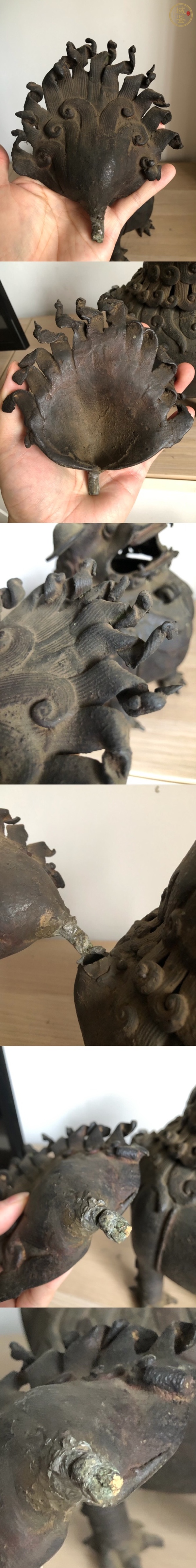 古玩銅器熏爐真品鑒賞圖