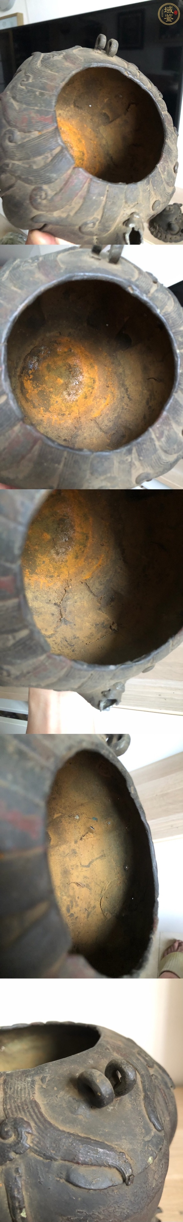 古玩銅器熏爐真品鑒賞圖
