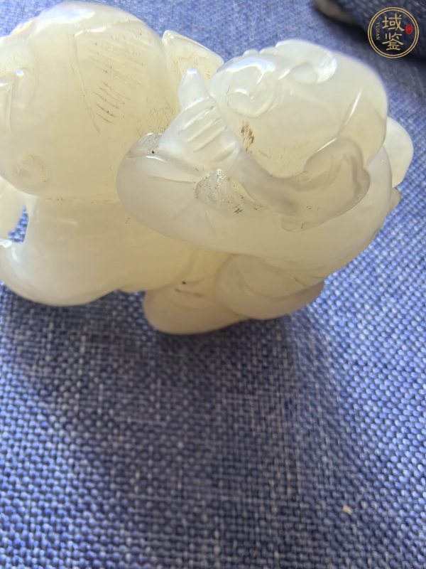 古玩玉器童子真品鑒賞圖